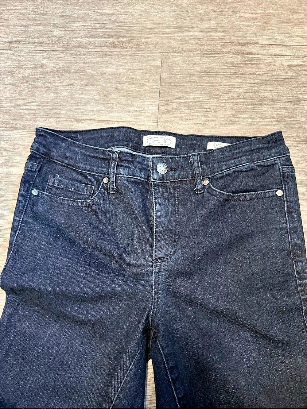 Sofia Jeans by Sofia Vergara Sofia Skinny Ankle Jeans Dark Wash Size 6 - Picture 8 of 12